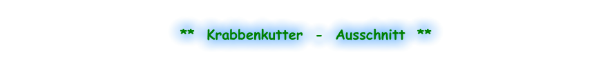 **  Krabbenkutter  -  Ausschnitt  **