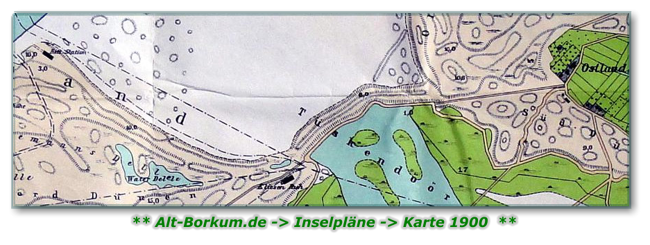 ** Alt-Borkum.de -> Inselpläne -> Karte 1900  **